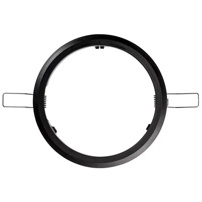 PT [BLK] Flush Mount Frame / The frame enables flush mounting of the Starlet Round / 90990 luminaire