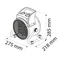 PTC 3kW ceramic electric heater