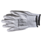 PU cut protection gloves level 3 gray size 10