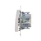 Pulsador contacto simple sin pictograma (módulo) 10A 250V conectores rápidos blanco