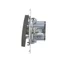 Pulsador de contacto simple con retroiluminación LED sin pictograma (módulo) 16A 250V terminales de tornillo antracita (metálico)