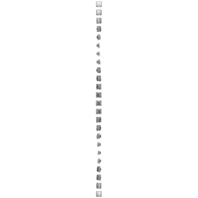 Pulsador de contacto simple con retroiluminación LED sin pictograma (módulo) 16A 250V terminales de tornillo plateado (metálico)