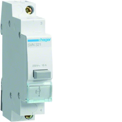 Pulsador de mando 16A 1NC