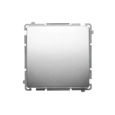 Pulsador de timbre (módulo) 10A 250V terminales de tornillo satinado (metálicos)