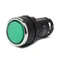 Pulsador encapsulado EMAS, monobloque, 1NC, verde