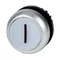 Pulsador iluminado, color blanco, M22-DL-W-X1
