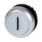 Pulsador iluminado, color blanco, M22-DL-W-X1