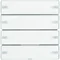 Pulsador KNX EASY Q.1/Q.3 de 4 elementos con campo de rotulación blanco