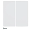 Pulsador KNX RF QUICKLINK Q.1/Q.3 2 elementos blanco