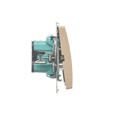 Pulsador "luz" (módulo) 230V, beige