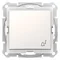 Pulsador timbre Sedna IP44 crema