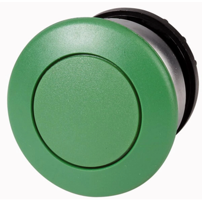 Pulsante a fungo senza ritorno automatico, verde, M22-DRP-G