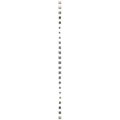 Pulsante cieco (modulo) 10A 250V connettori rapidi oro (metallico)