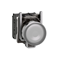 Pulsante coperto luminoso, 24V, bianco