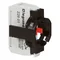 Pulsante di comando 22mm rosso 1R con autoritorno