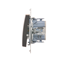Pulsante "Luce" (modulo) 230V, marrone opaco metallizzato