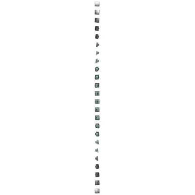 Pulsante (modulo) "campanello" 230V, satinato metallizzato