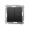 Pulsante per tapparella Simon 54 WMDL-040xxx-049 (modulo) 10AX, 250V~, connettori rapidi; nero