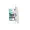 Pulsante veneziana (modulo) 10A 230V, morsetti a vite, bianco