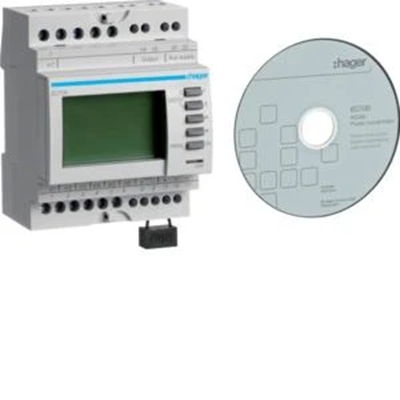 Pulse concentrator, 7 inputs, RS485/MODBUS output