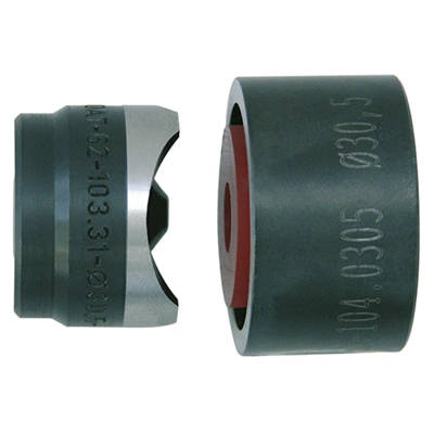 Punching die for metric holes 20 mm metric