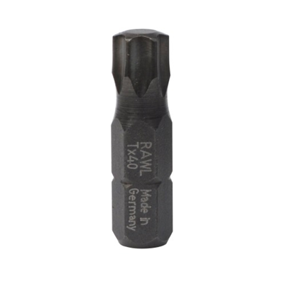 PUNTA A IMPATTO TORX40 T40 DA 25 MM 20 PZ/CONFEZIONE