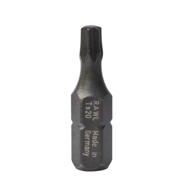 PUNTA DE IMPACTO TORX20 T20 25MM 20UNDS/PAQUETE