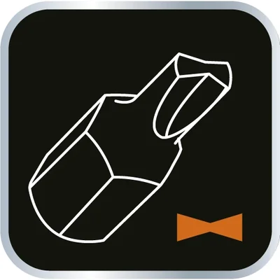 Puntas de destornillador con soporte, juego de 99