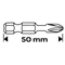 Puntas de impacto PH2 x 50 mm, 2 unidades.