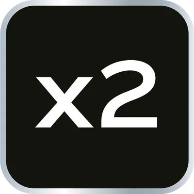Punte per cacciavite PH2 x 25 mm, 2 pz.
