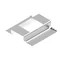 PUPK Panel grounding pad, sheet metal thickness - 0.5 mm