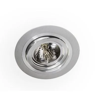 PURO ALLUMINIO Einbauleuchte aus gebürstetem Aluminium