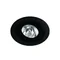 Puro Nero Black recessed lamp