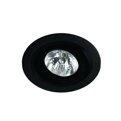 Puro Nero Vestavná lampa, černá