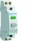 Push-button 16A, 2R, with green indicator light 230V AC