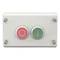 Push button actuator 2Z 2R, grey, M22-I2-M1