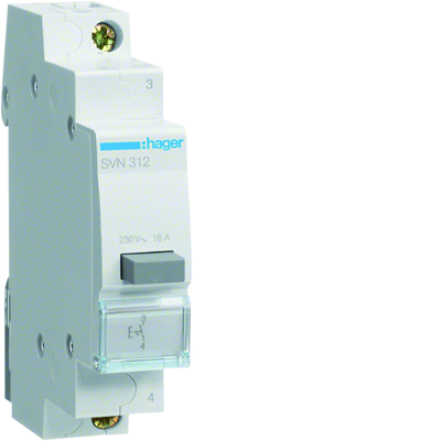 Push button switch 16A 1NO