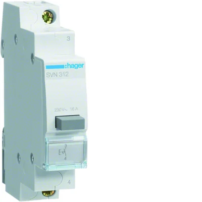 Push button switch 16A 1NO