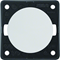 Push-button switch, snow-white, glossy Integro Flow/Pure