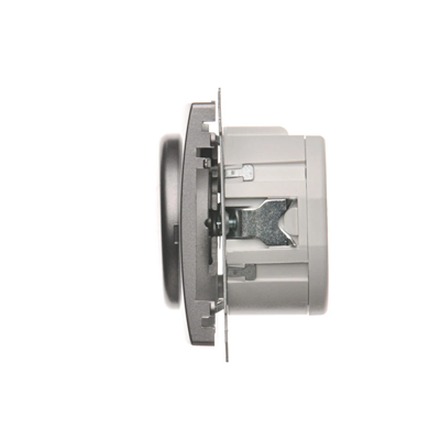 Push-Turn-Dimmer (Modul) 20-500W 230V Inox (Metallic)