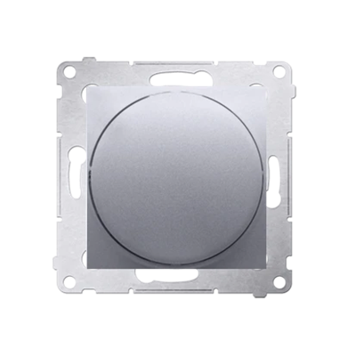 Push-Turn-Dimmer (Modul) 20-500W Silber (Metallic)