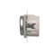 Push-Turn-Dimmer (Modul) 20-500W Silber (Metallic)