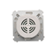 Push-turn dimmer (module) 20-500 W, 230V, metallic satin
