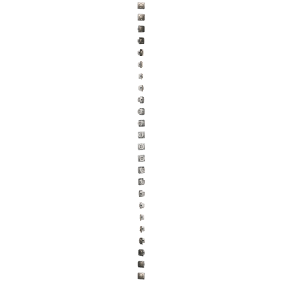 Push-turn dimmer (module) 20-500 W, 230V, metallic satin