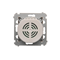 Push-turn dimmer (module) 20-500 W, matt bronze metallic