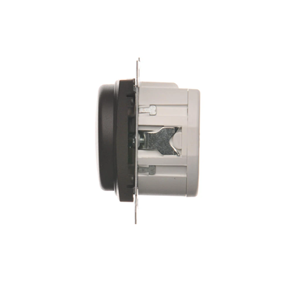 Push-turn dimmer (module) 20-500 W, matt bronze metallic