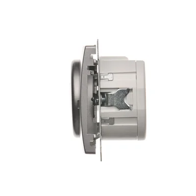 Push-turn dimmer (module) 20-500W 230V inox (metallic)