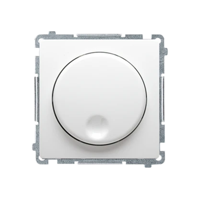 Push-turn dimmer (module) 20-500W 230V white