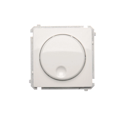 Push-turn dimmer (module) 20-500W 230V white