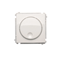 Push-turn dimmer (module) 20-500W 230V white